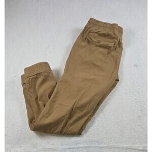 Southpole Flex Jogger Pants XL Tan Brown Cotton Blend Drawstring Waist Casual